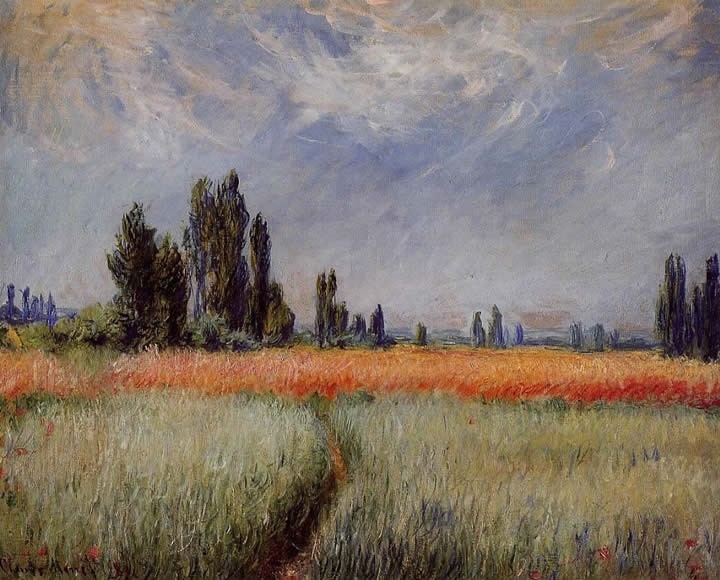 Claude Monet Field of Corn
